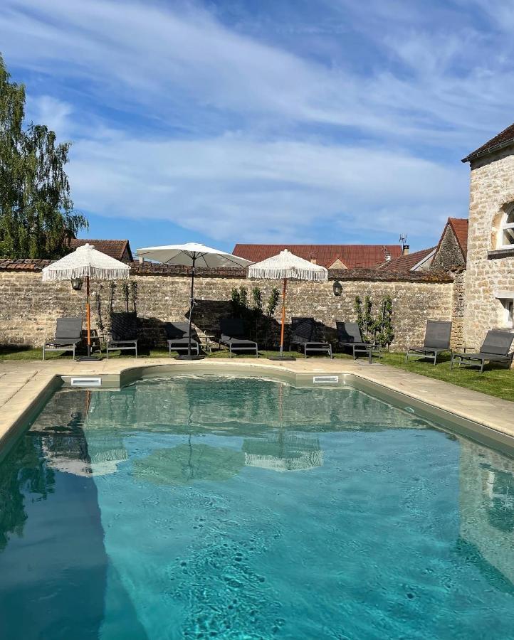 La Closerie de Gigny Maison de Charme avec Piscine Extérieur photo
